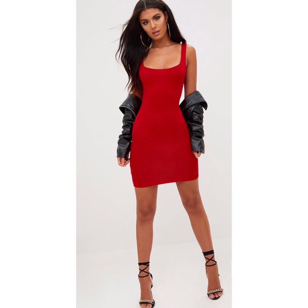 New Red mini dress